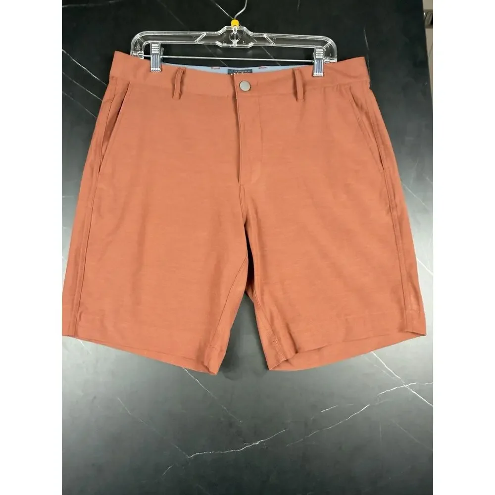 Faherty All Day Shorts Men’s 32 9” Inseam Stretch Chino Blue Tan Rust Set Of 3